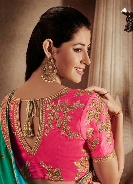 Lehenga blouse back designs 2025 for bridal